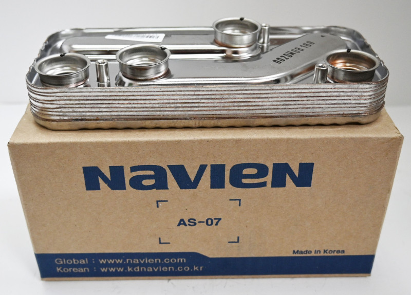 Теплообменник ГВС Deluxe E/C 24K Navien 30013792A оригинал